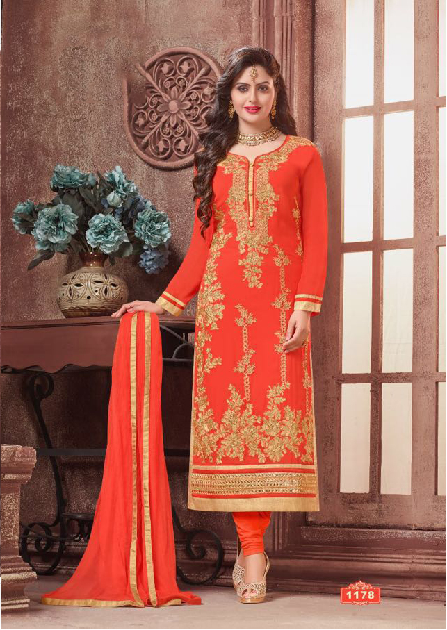 Embroidered Party Wear Salwar Suits Designer Salwar Kameez