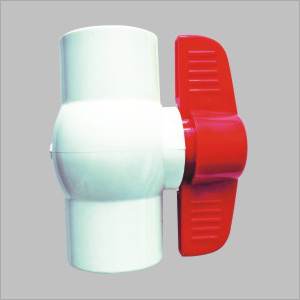 Ball Valve - PVC, 1/2 Inch, Red | Corrosion Resistant, Durable Material, Easy Operation, Long Lifespan, Reliable Sealing, Wide Applications, 150 psi