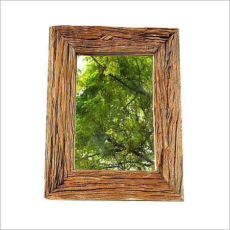 सजावटी लकड़ी का दर्पण