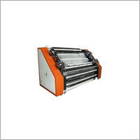 Brown And Black Paper Corrugating Machine