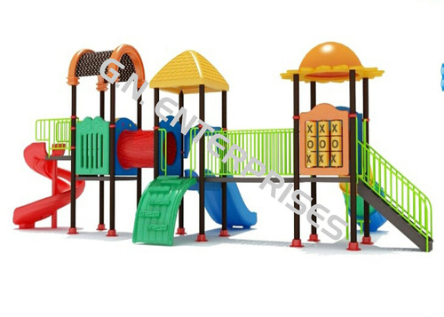 Children Multi Play System - Durable Plastic Material, Compact Size for Indoor and Outdoor Play, Safety-Focused Design | Versatile Play Features for Active Kids