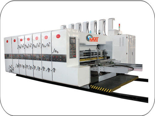 White High Speed Automatic Printer Slotting Machine