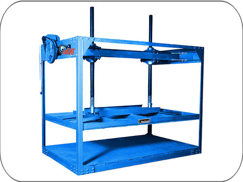 Blue Corrugated Paper Board Pressing Machine