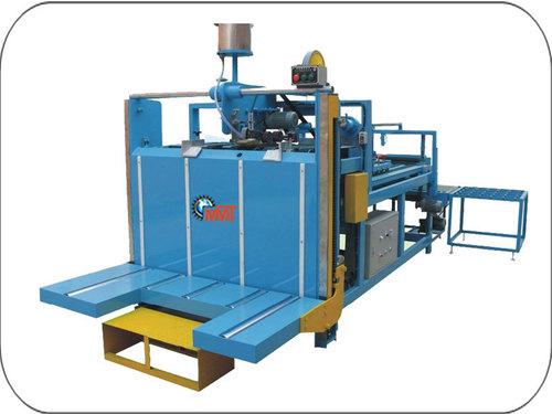 Blue And Black Semi Automatic Folder Gluer Machine