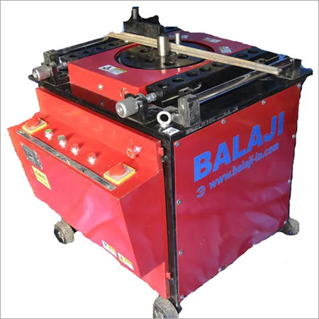 TMT Rebar Bending Machine - Heavy-Duty Steel Construction, Precision Bending Capabilities for Rebars Up to 32 mm