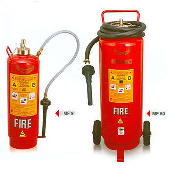 Fire Extinguishers - Durable Aluminum Body, Compact Size | Quick-Response Mechanism, Easy-to-Use Handle