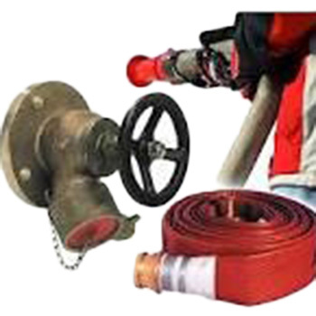 Fire Hydrants - Durable Cast Iron, Standard Size 24 Inches High , High-Visibility Red Finish, Reliable Water Flow