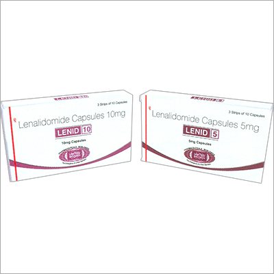 लेनालिडोमाइड कैप्सूल 5mg और 10mg