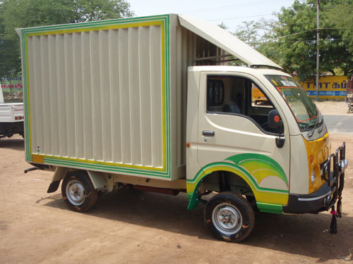 Tata Ace Container Body Fabrication