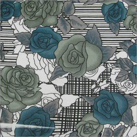 पॉली माइक्रो प्रिंट फैब्रिक