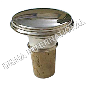 स्टर्लिंग सिल्वर की बोतल का कॉर्क