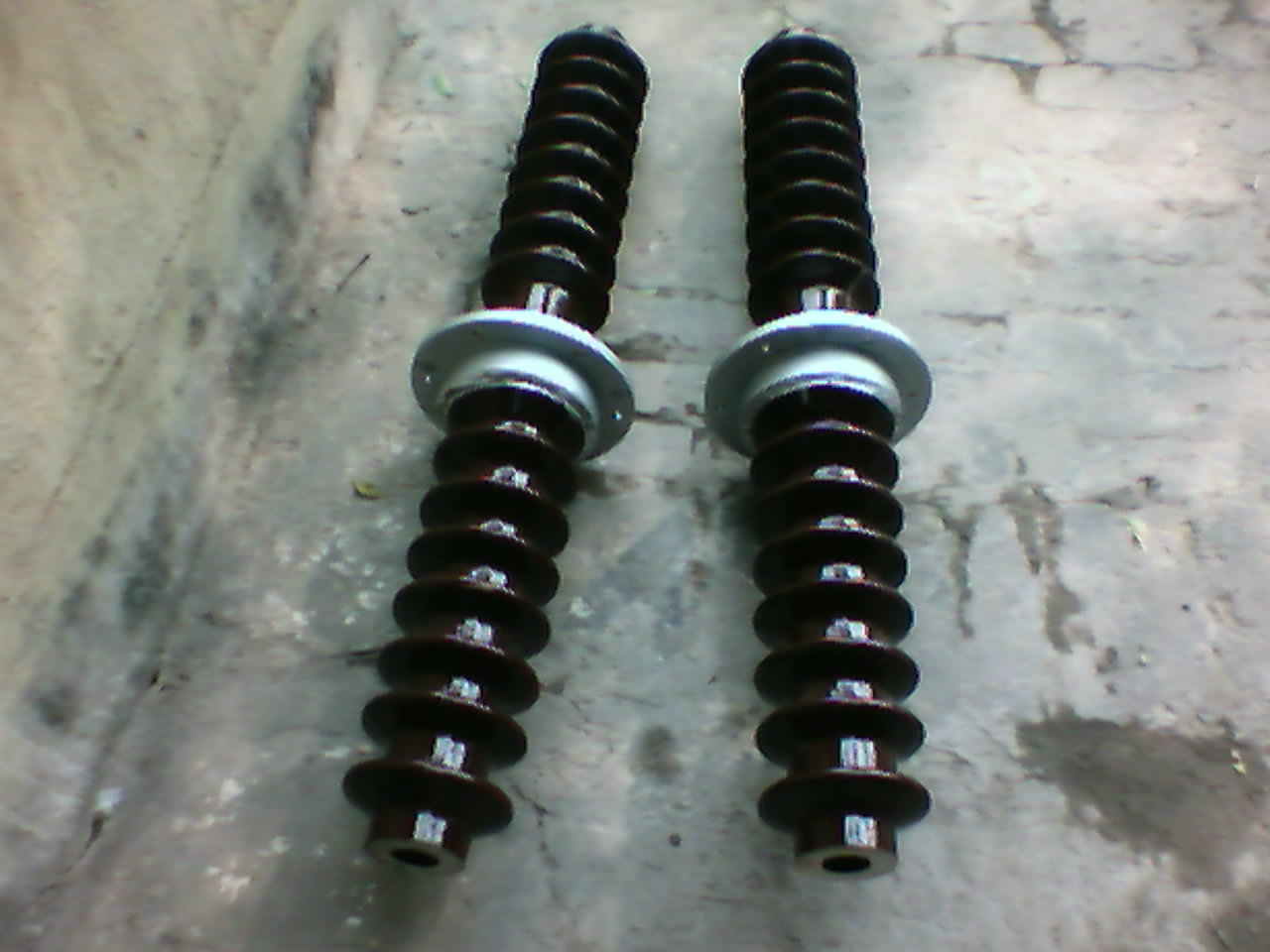 Wall Through Bushing - Alumina Porcelain, 10-20 Mm Thickness, Brown Color, Voltage: 110-440 V | Ideal For Electric Current Transmission