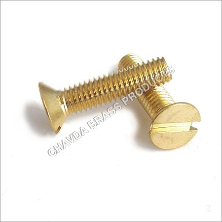 Brass CSK Screw
