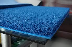 Plastic Floor Mat - Plastic Material, Modern Design, Rectangle Shape | Machine Made with Rubber TPR Back, Hand Washable for Easy Cleaning