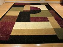 Floor Rugs - Rubber TPR Backing | Machine Made Design with Durable Construction, Stylish Patterns for Enhanced Indoor Aesthetics
