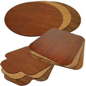 Chair Mats - Rubber TPR Back Material | Machine Made Pattern, Durable for Office Use