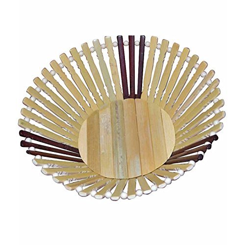 Desi Karigar Wooden Flower and Fruit Basket