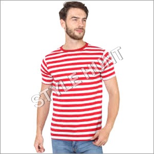 सादा गोल गर्दन टी शर्ट