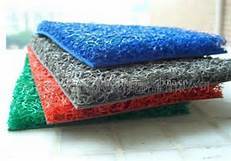 PVC Cushion Mat - Rubber TPR Back Material | Machine Made, Durable Design for Comfort and Safety