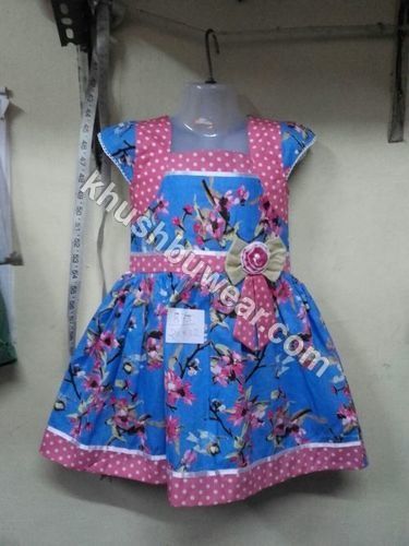 Kids Designer Cotton Frock