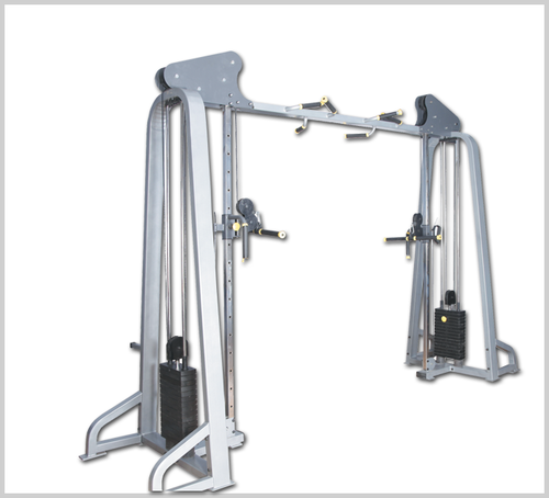 Cable Cross Over - Steel, 250 Kg Weight Capacity | Adjustable Arms, Heavy-Duty Cable, Anti-Corrosive, Full-Body Workout