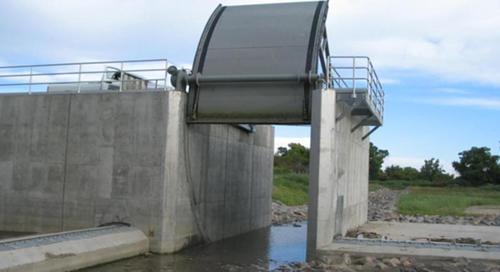 Water Control Radial Gate