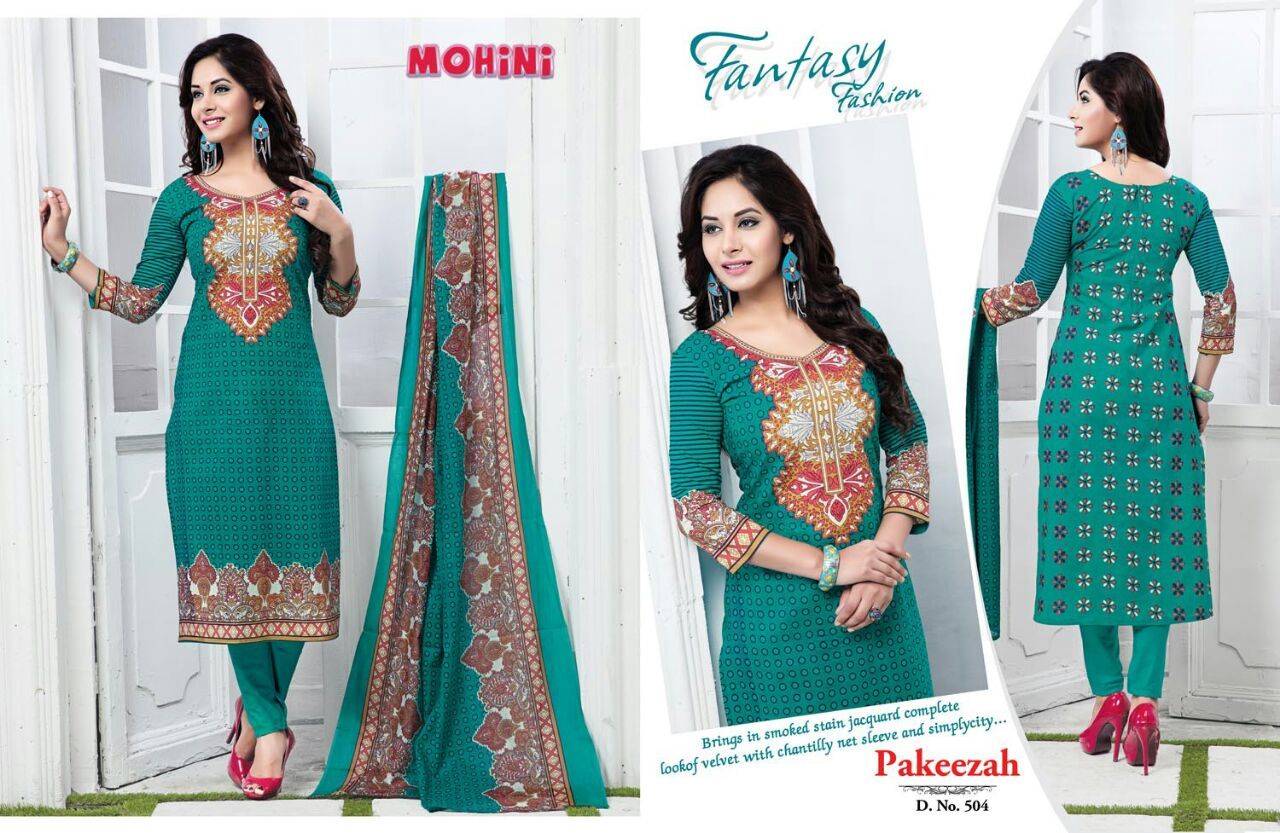 Karachi Cotton Printed Pakeezah Suit