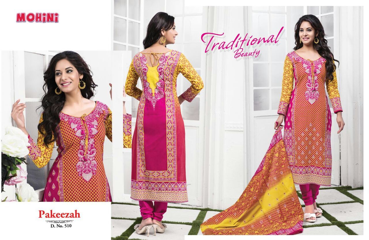 Karachi Cotton Printed Pakeezah Suit