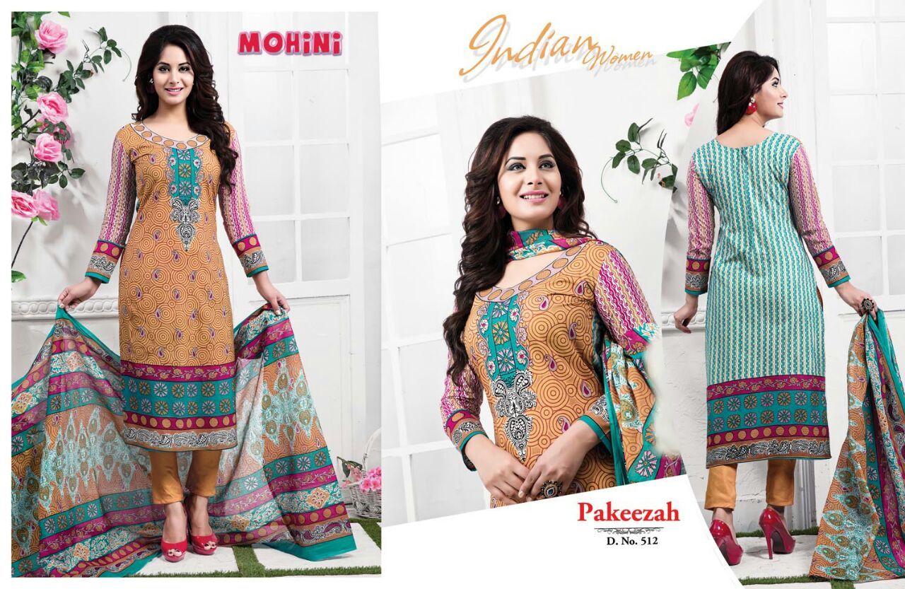 Karachi Cotton Printed Pakeezah Suit