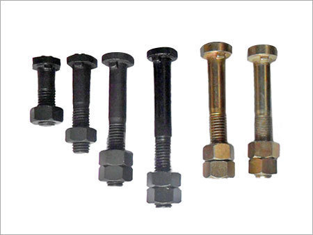 Tractor Makhi Bolt - Mild Steel, Various Sizes & Finishes | Strong Construction, Excellent Threading, Ruggedness, Polished Finish