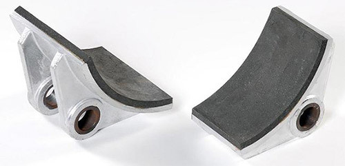 Eot Crane Brake Shoe - Color: White