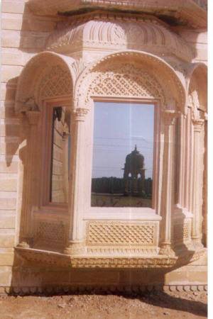 रेत पत्थर झरोखा