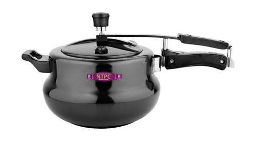 Hard Anodized Pressure Cooker - Available in 2L, 3.5L, 5.5L Sizes | Induction Base Cooking Design