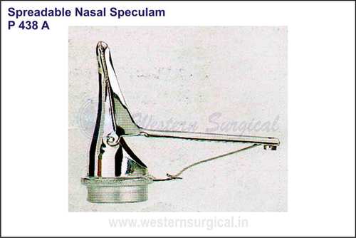 Spreadable Nasal Speculum