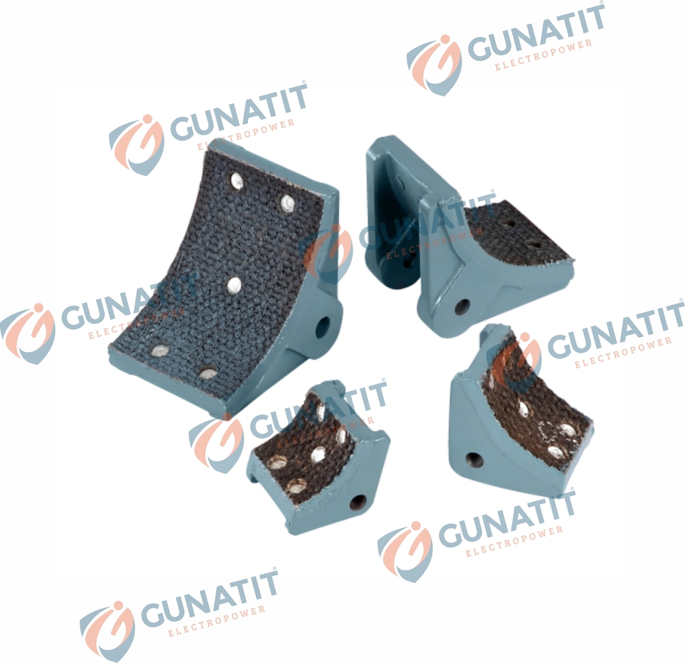 Eot Crane Brake Shoes - Color: Gray