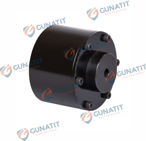 Geared Brake Drum Coupling - MS Material, ISO Standard , 1-Year Warranty, High Torque Transmission and Misalignment Compensation