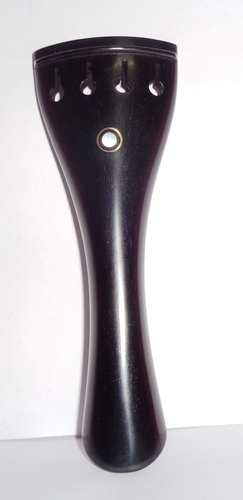 Violin Tailpiece Ebony With Parisian Eye Round Model