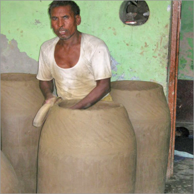 हस्तनिर्मित तंदूर बनाने की प्रक्रिया