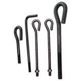 Black Bolts - Nickel Alloy, Sizes M10 to M100, Length up to 5 Meters, Black Color , Rust Proof Finish, Weather Resistant, High Load Bearing Strength