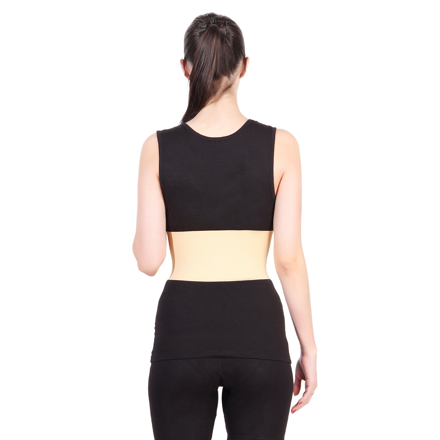 Rib Belt - Puf Pad, S-xl, Beige | Controlled Compression, Splinting Pad, Strong Grip, Post-op Comfort