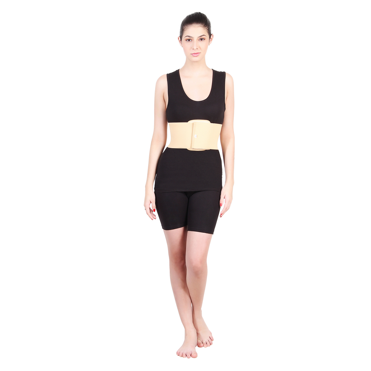 Rib Belt - Puf Pad, S-xl, Beige | Controlled Compression, Splinting Pad, Strong Grip, Post-op Comfort