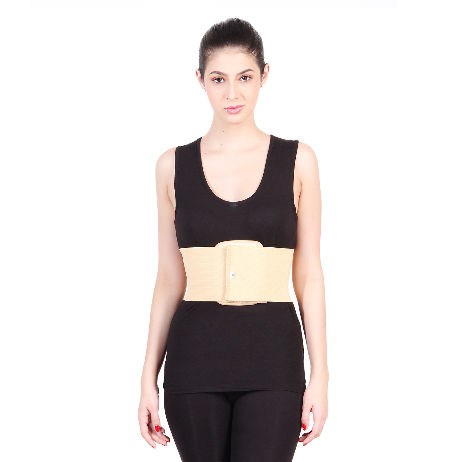 Rib Belt - Puf Pad, S-xl, Beige | Controlled Compression, Splinting Pad, Strong Grip, Post-op Comfort