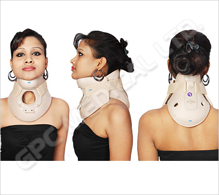 Philadelphia Collar - Hard Plastic, Adjustable Sizing S/M/L, Beige | Proper Velcro Fit, Washable Foam Padding, Ventilation Holes