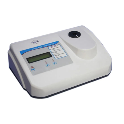 Digital Photo Colorimeter - Fiberglass, 400-700 nm | High Precision Optical Density Display, Eight Imported Optical Glass Filters, Manual Operation, Laboratory Use