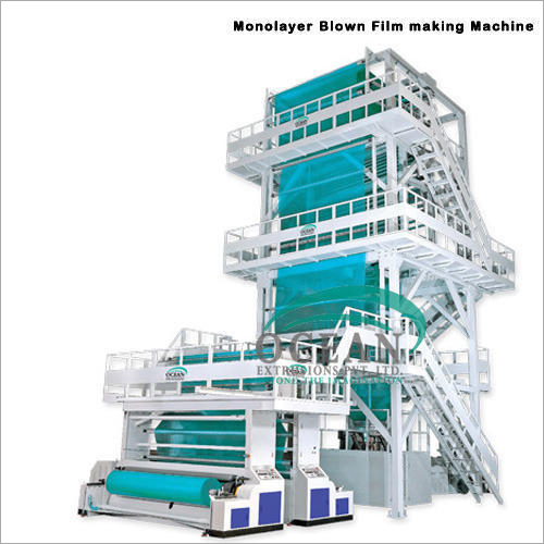 Automatic Monolayer Blown Film Making Machine