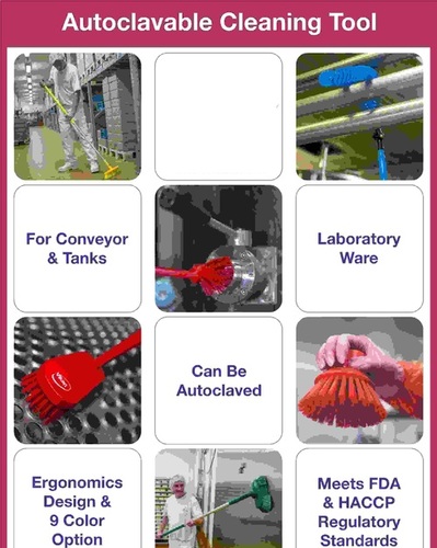 Autoclavable Cleaning Tools - Color: Multicolour