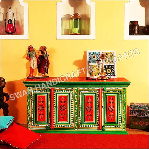 Indian Wooden Side Board