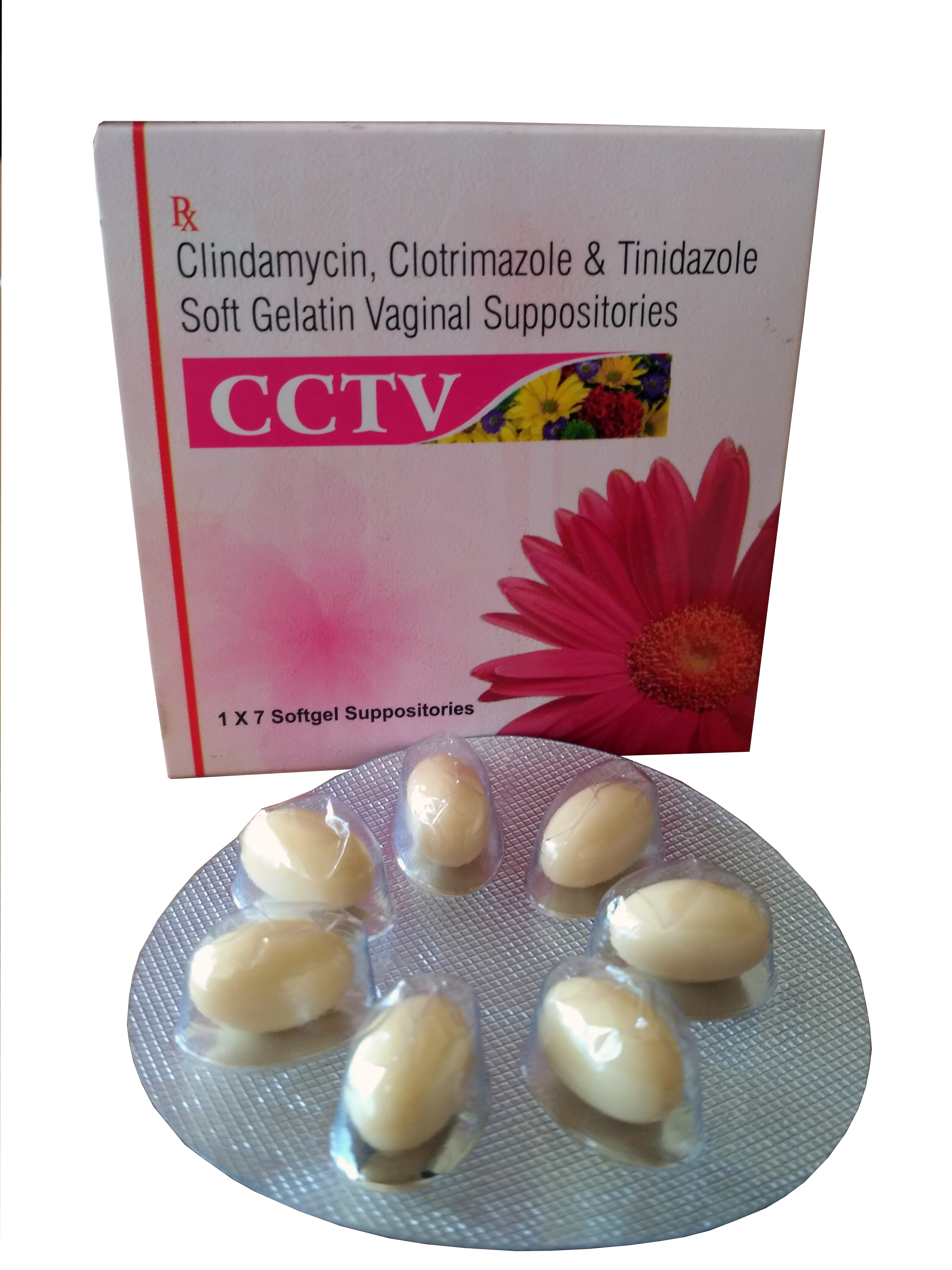 Composition: Clindamycin, Clotrimazole, Tinidazole Soft Gelatin Vaginal Suppositories General Medicines