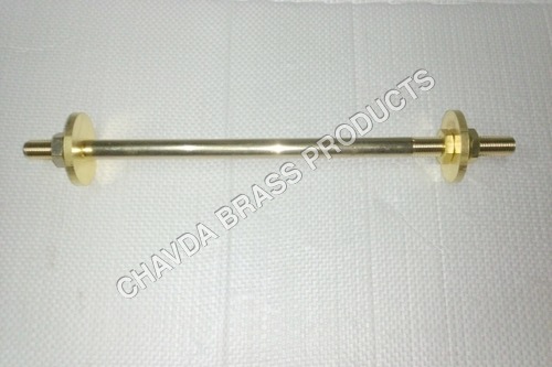 Brass LV Metal Parts - 100mm Length, 10mm Diameter | Polished Finish, M8 Thread Type, 100g Weight for Electrical Equipment
