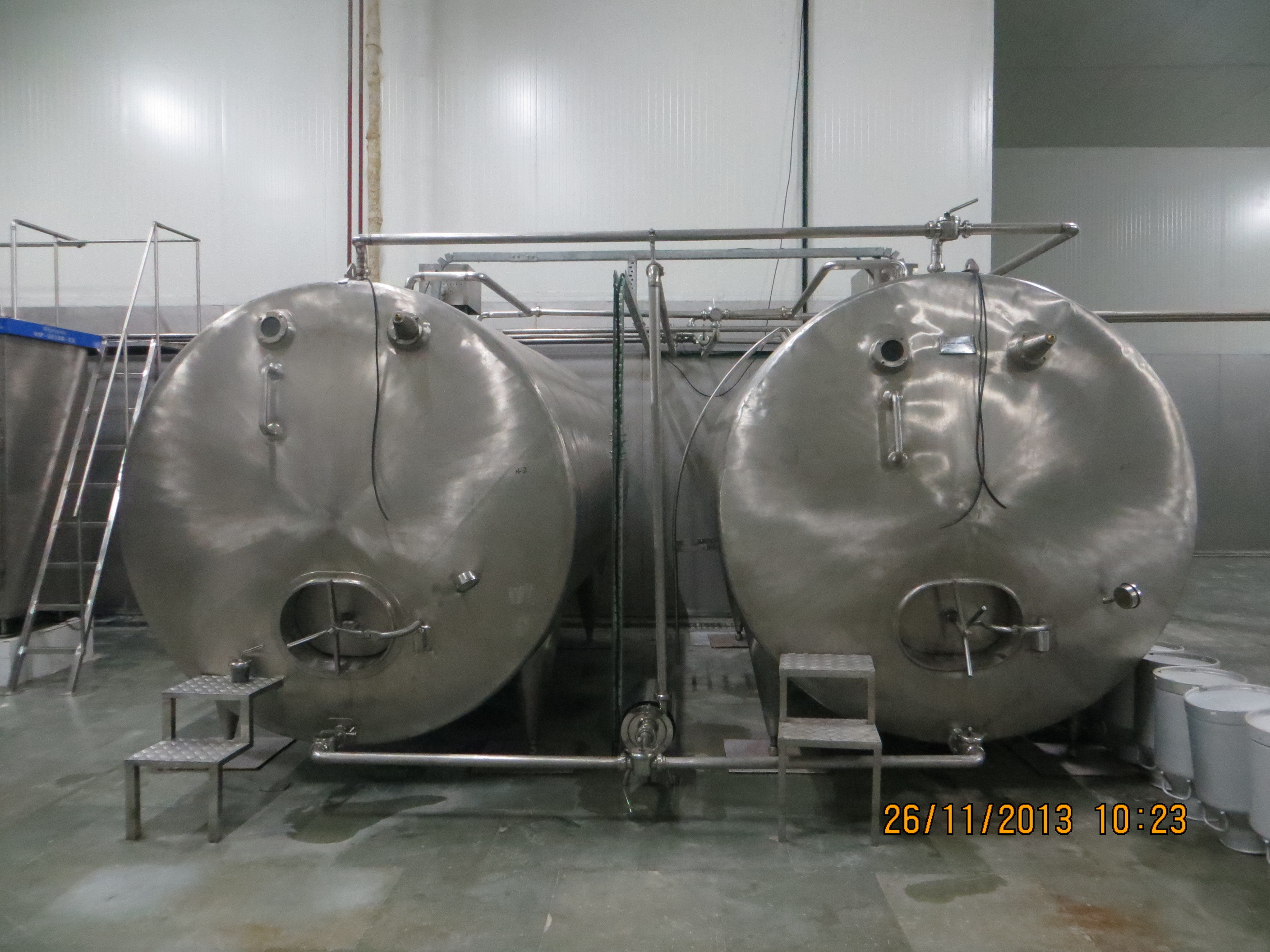 Standardized Storage Tank Installation Type: Free Stand